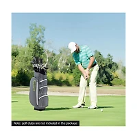 Hongge Lightweight Golf Cart Bag with Way Top Dividers
