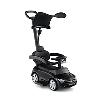 Hongge 3 1 Mercedes Benz Licensed Push Ride On Car with Canopy Steering Wheel and Storage for Toddlers