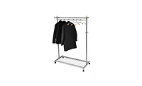 Alba Lux Mobile Garment Rack with 6 Hangers
