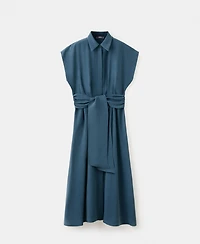 Mango Women's Belt Shirt Dress