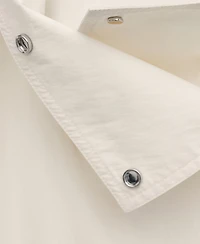 Mango Women's Oversized Funnel-Neck Belt Trench Coat