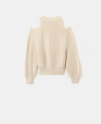Mango Women's Off-The-Shoulder Knitted Sweater