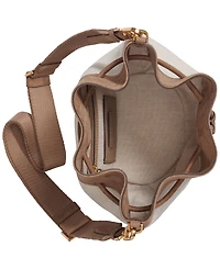 Donna Karan New York Weekend Woven Medium Bucket Bag