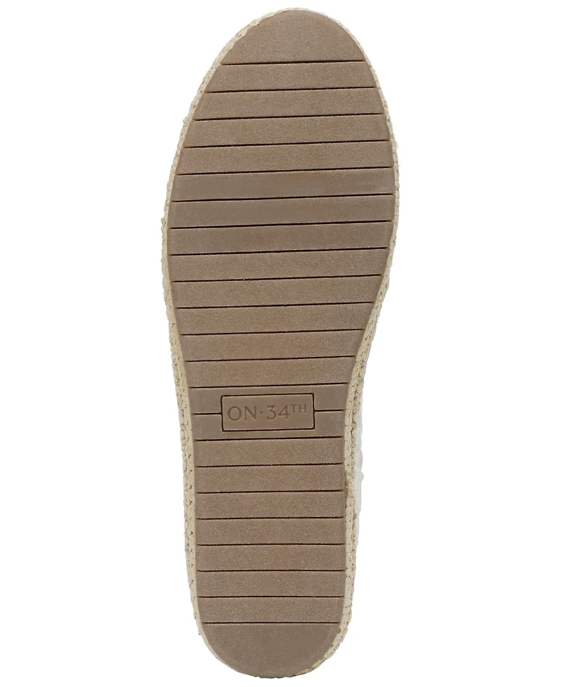 On 34th Women's Jaylaa Espadrille Slip-On Flats, Macy's Exclusive