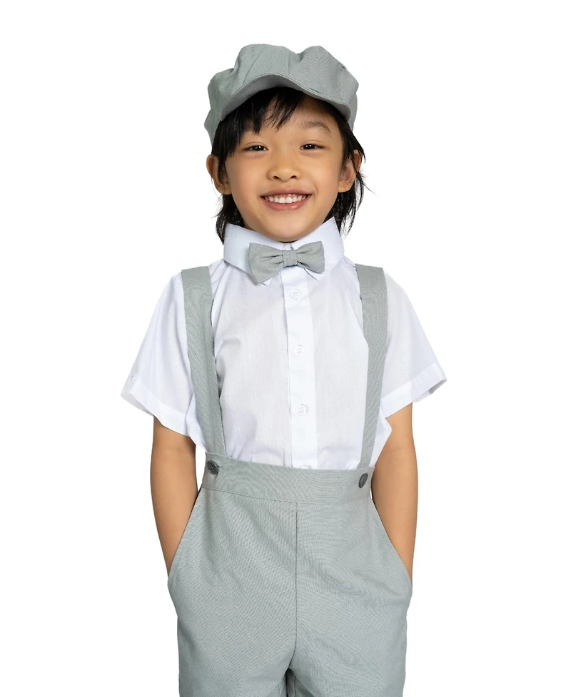 Peanut Butter Collection Little Boys Eton Safari 5-Piece Formal Set