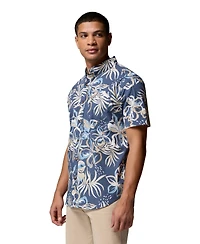 Columbia Men's Rapid Rivers Printed Short Sleeve Shirt