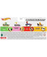 Hot Wheels Mario Kart Vehicle 4-Pack Set