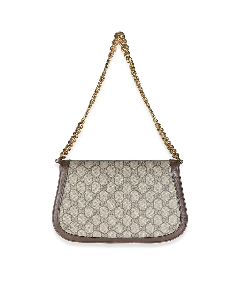 Pre-Owned Gucci Beige Gg Supreme Canvas Blondie Shoulder Bag