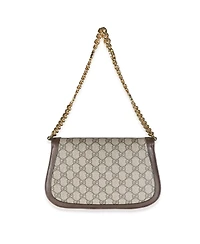 Pre-Owned Gucci Beige Gg Supreme Canvas Blondie Shoulder Bag