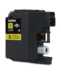 Brother High Yield Yellow Ink Cartridge, 600 Pages Yield