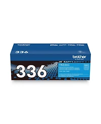 Brother TN336 High Yield Cyan Toner Cartridge, Yield Up to 3500 Pages