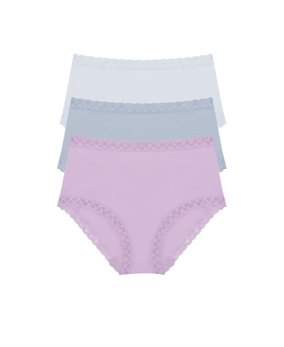 Natori Women's Bliss Supima Cotton Full Brief 3 Pack