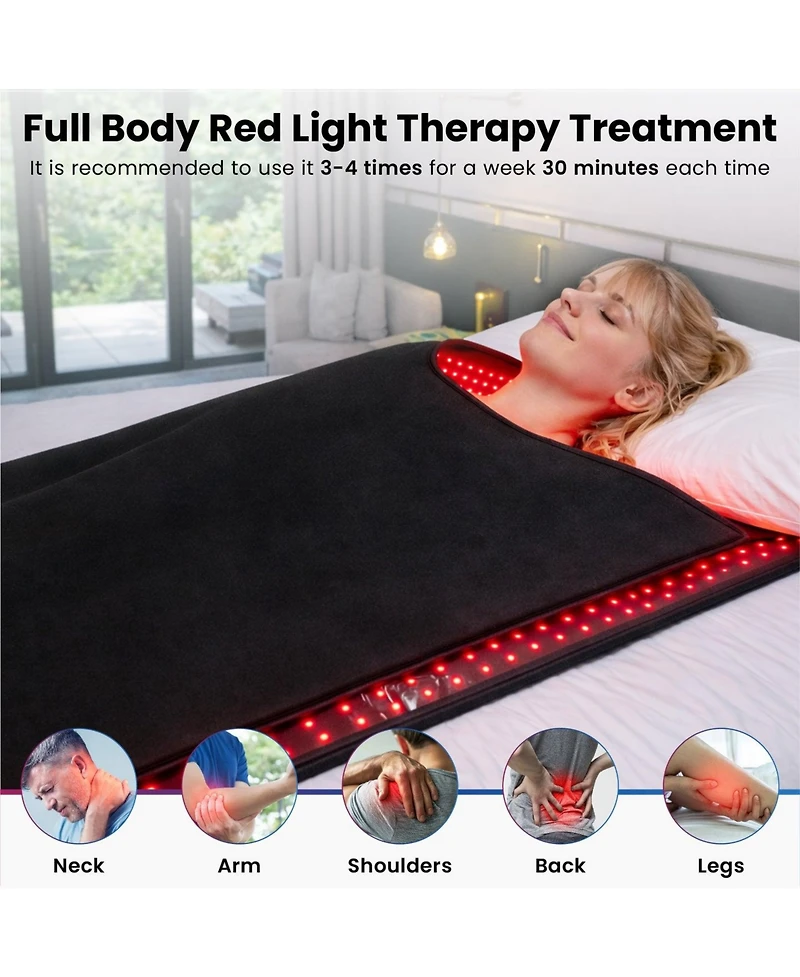 iReliev FullGlow 360 Full Body Red Light and Near Infrared Bag