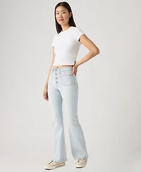 Levi's Women's 726 Patch Pocket High Rise Slim Fit Flare Jeans