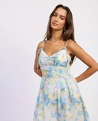 En Saison Women's Vivian Sleeveless Midi Dress