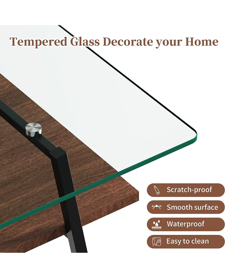 Rainsken Rectangle Coffee Table