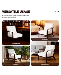 Rainsken Mid Century Modern Accent Chair