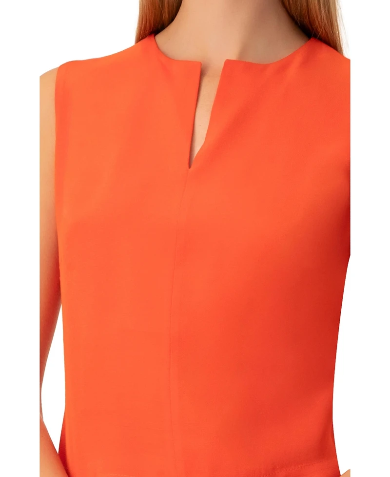 Ivonne Women's Sleeveless Short Top