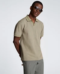 Kenneth Cole Men's Short-Sleeve Slim Fit Polo T-Shirt