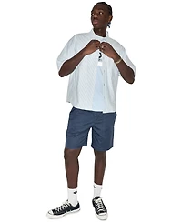 Converse Men's Regular-Fit Short-Sleeve Collared Shirt