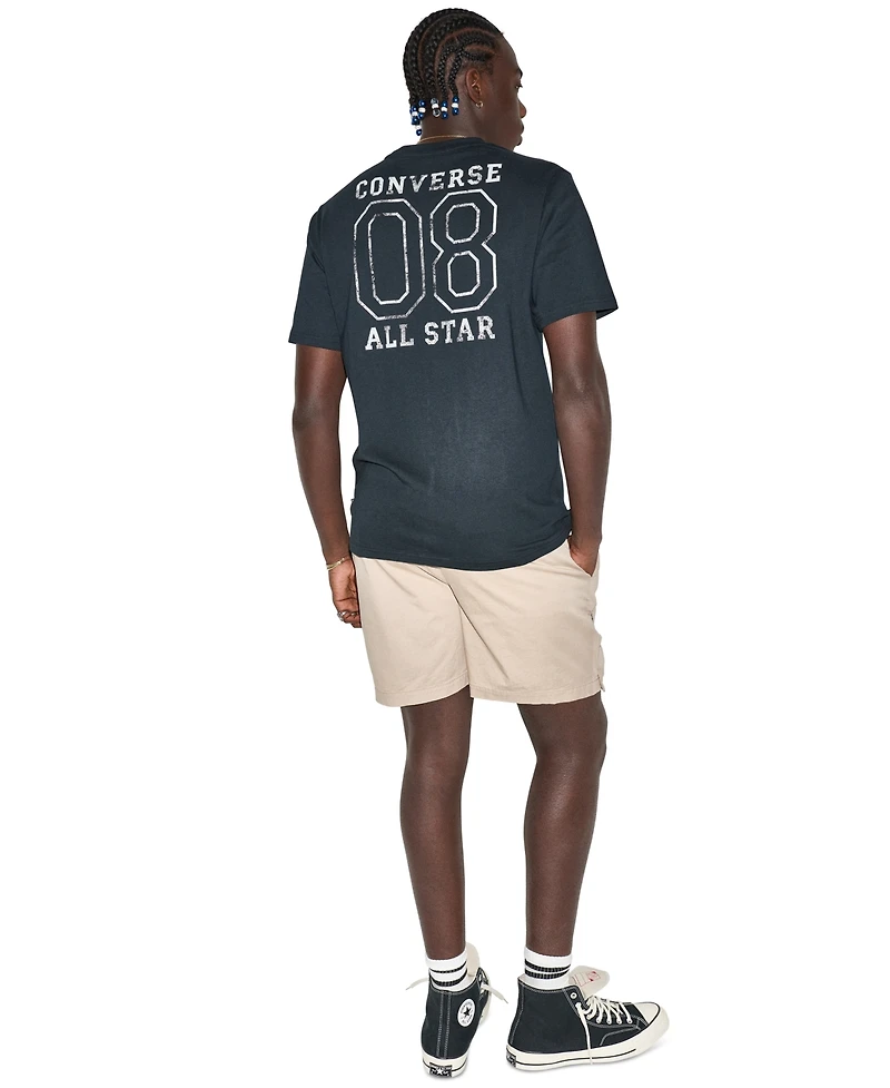 Converse Men's Regular-Fit Pull-On Utility Shorts