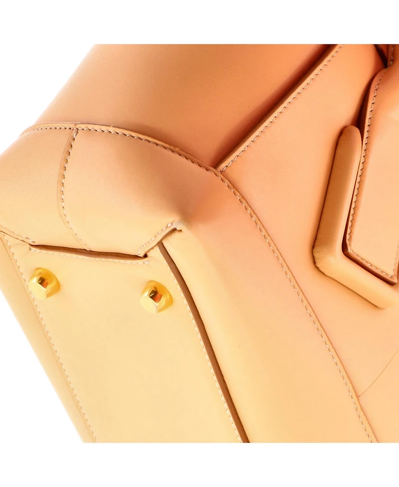 Pre-Owned Bottega Veneta Arco Bag Maxi Intrecciato Leather