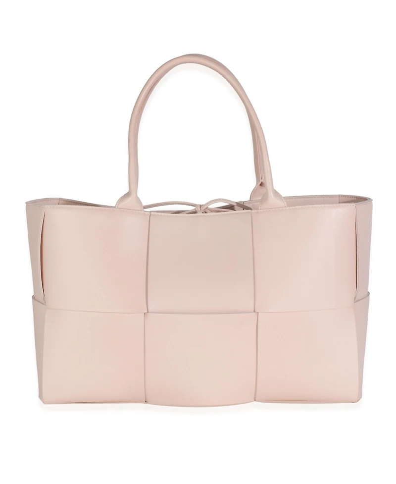 Pre-Owned Bottega Veneta Lotus Nappa Intrecciato Arco Tote