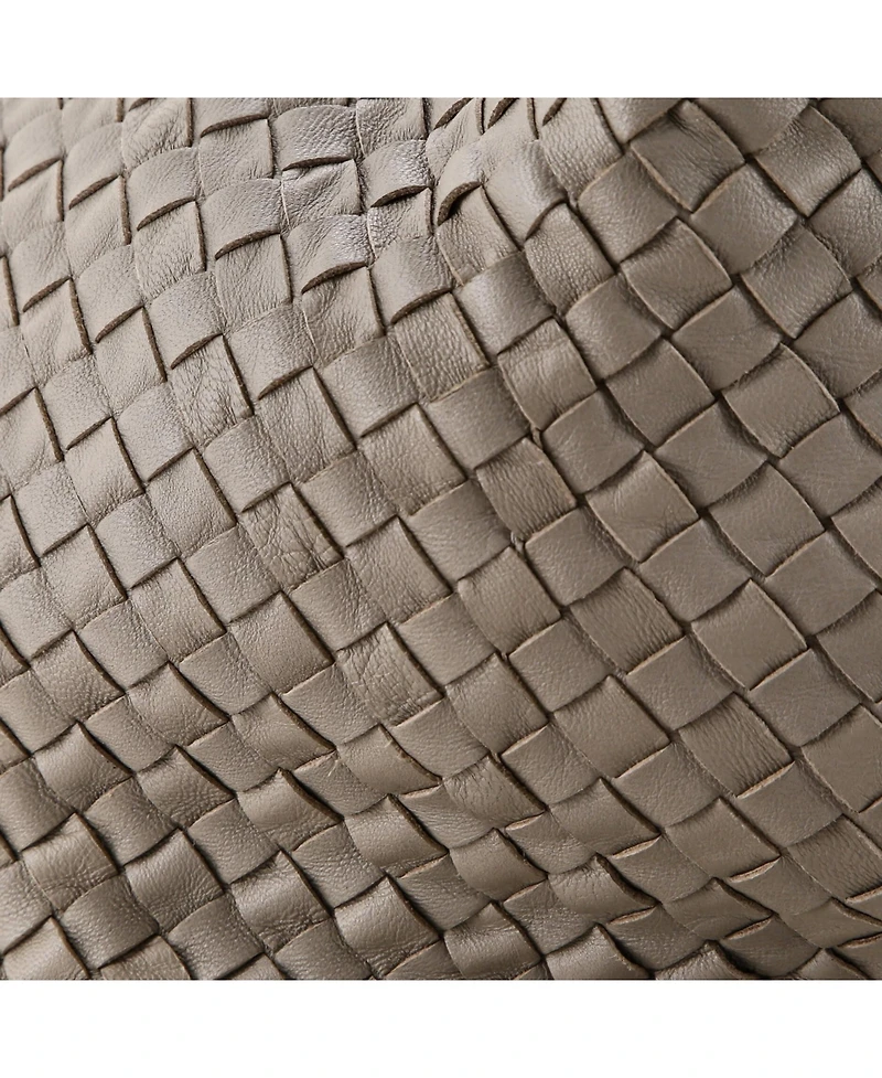 Pre-Owned Bottega Veneta Large A-Shape Tote Intrecciato Nappa