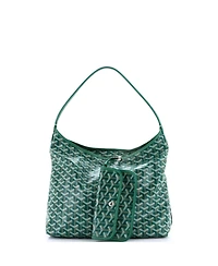 Pre-Owned Goyard Boheme Hobo Printed Coated Canvas