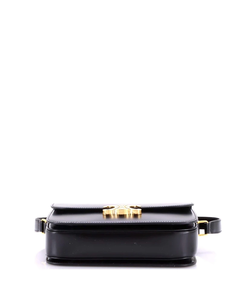 Pre-Owned Celine Medium Triomphe Shoulder Bag Smooth Calfskin