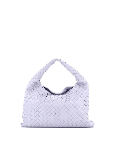 Pre-Owned Bottega Veneta Small Hop Hobo Intrecciato Leather