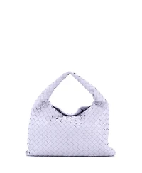 Pre-Owned Bottega Veneta Small Hop Hobo Intrecciato Leather