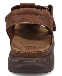 Dockers Men's Sarasota Tumbled Full Grain Moc Toe Sandal