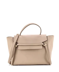 Pre-Owned Celine Medium Belt Bag Textured Leather