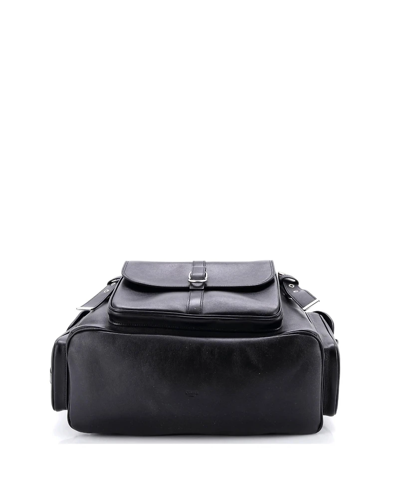 Pre-Owned Celine Large Utility Multi-Compartment Backpack Leather