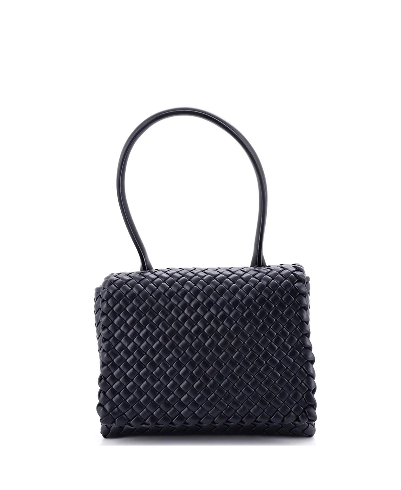 Pre-Owned Bottega Veneta Patti Top Handle Bag Intrecciato Leather