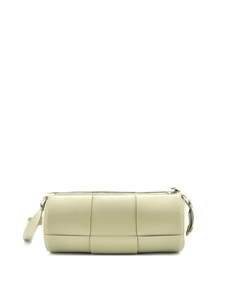 Pre-Owned Bottega Veneta Canette Crossbody Bag Maxi Intrecciato Leather