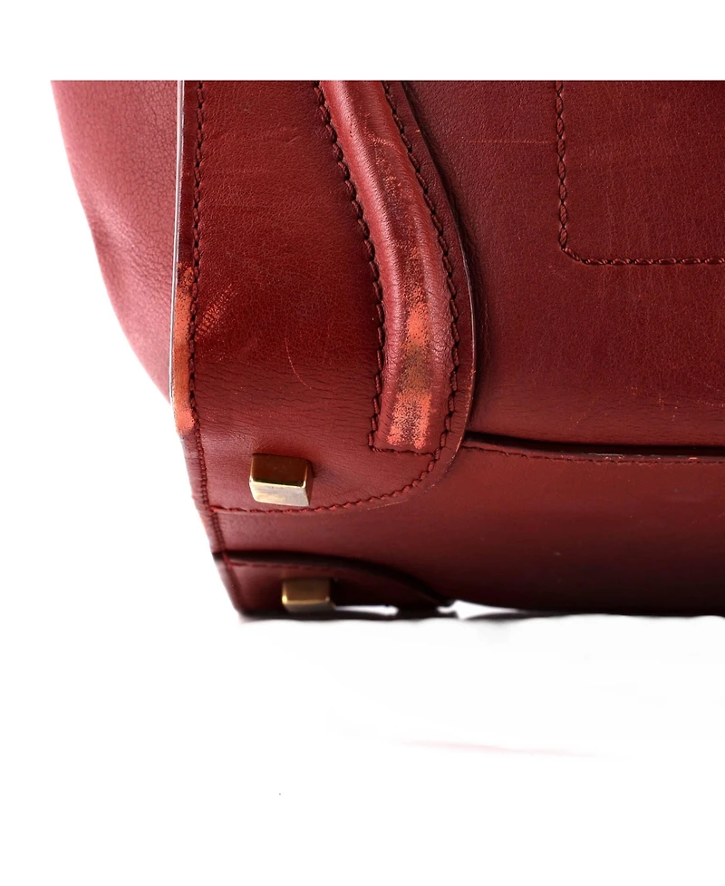 Pre-Owned Celine Medium Luggage Bag Smooth Leather