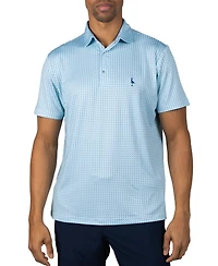 Tailorbyrd Men's Golf Tees Printed Performance Polo
