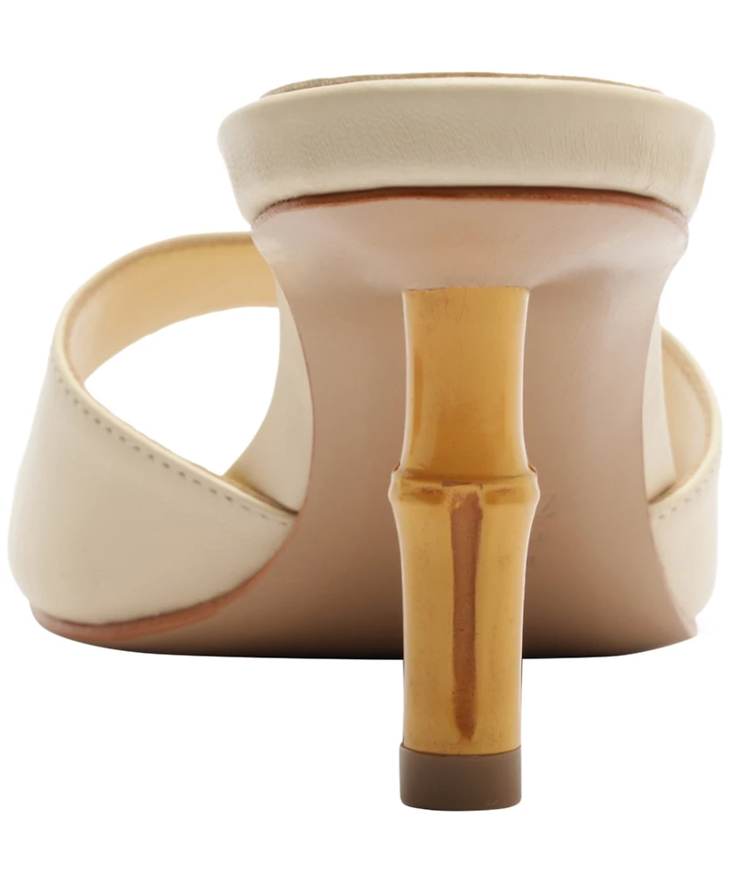 Schutz Women's Leena Bamboo Stiletto Heel Sandals