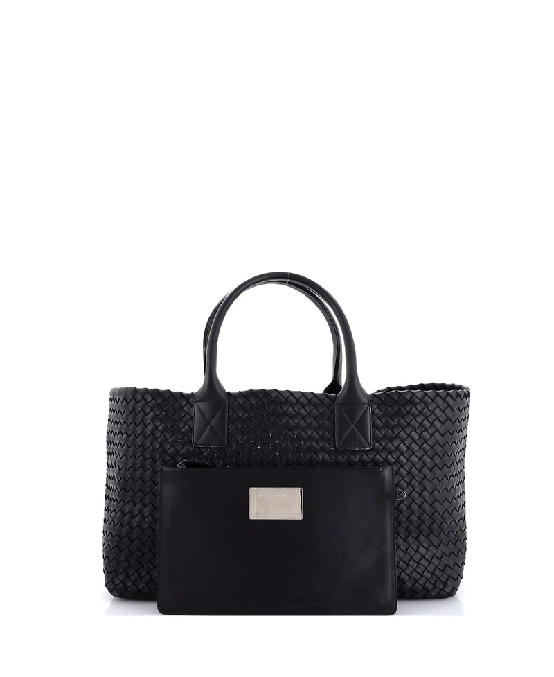 Pre-Owned Bottega Veneta Medium Cabat Tote Intrecciato Nappa