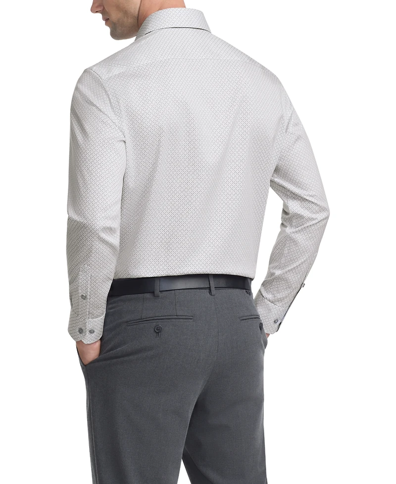 Ted Baker Men's Round Cuff Slim Fit Dress Shirt