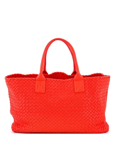 Pre-Owned Bottega Veneta Medium Cabat Tote Intrecciato Nappa
