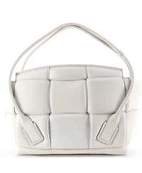 Pre-Owned Bottega Veneta Large Arco Bag Padded Maxi Intrecciato Leather