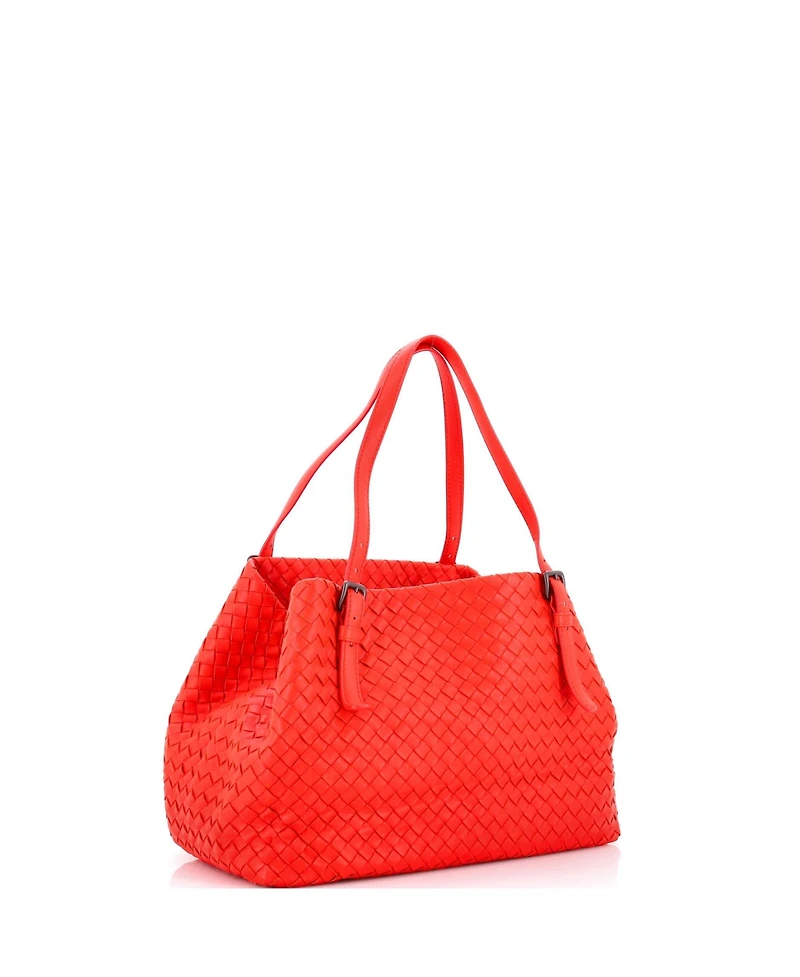 Pre-Owned Bottega Veneta Medium A-Shape Tote Intrecciato Nappa