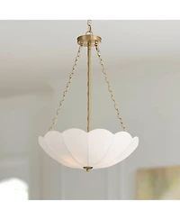 Possini Euro Design Amalthea 20" Wide Warm Pendant Light