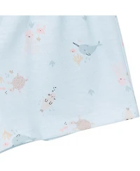 Gerber Baby Girls 2-Piece Button Up Pajama Shorts Set