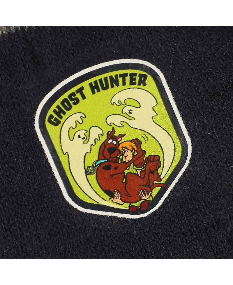 Scooby Doo Boys Super Sleuth Badges Youth 2-Piece Knit Beanie and Gloves Set