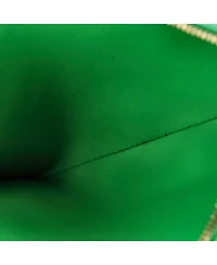 Pre-Owned Bottega Veneta Small Trio Wristlet Pouch Leather