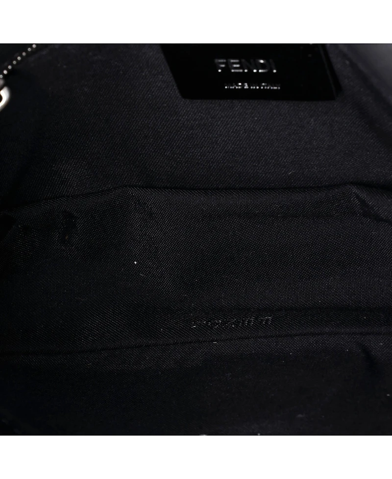 Pre-Owned Fendi Expandable Flap Bag Zucca Embossed Leather